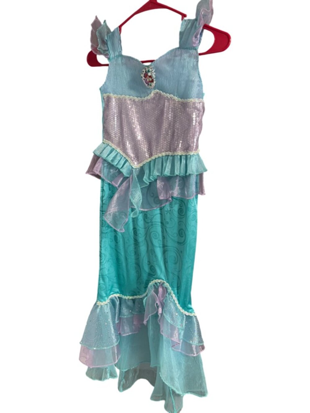 Sz.M(7-8)*Disney Princess*Girls Ariel-Mermaid Costume Dress Up, Halloween